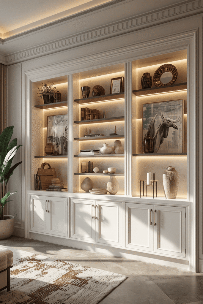 Minimalist Japandi Shelving