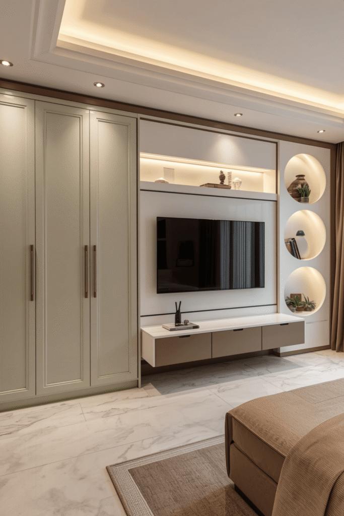 Wardrobe with Ambient Cove Lighting