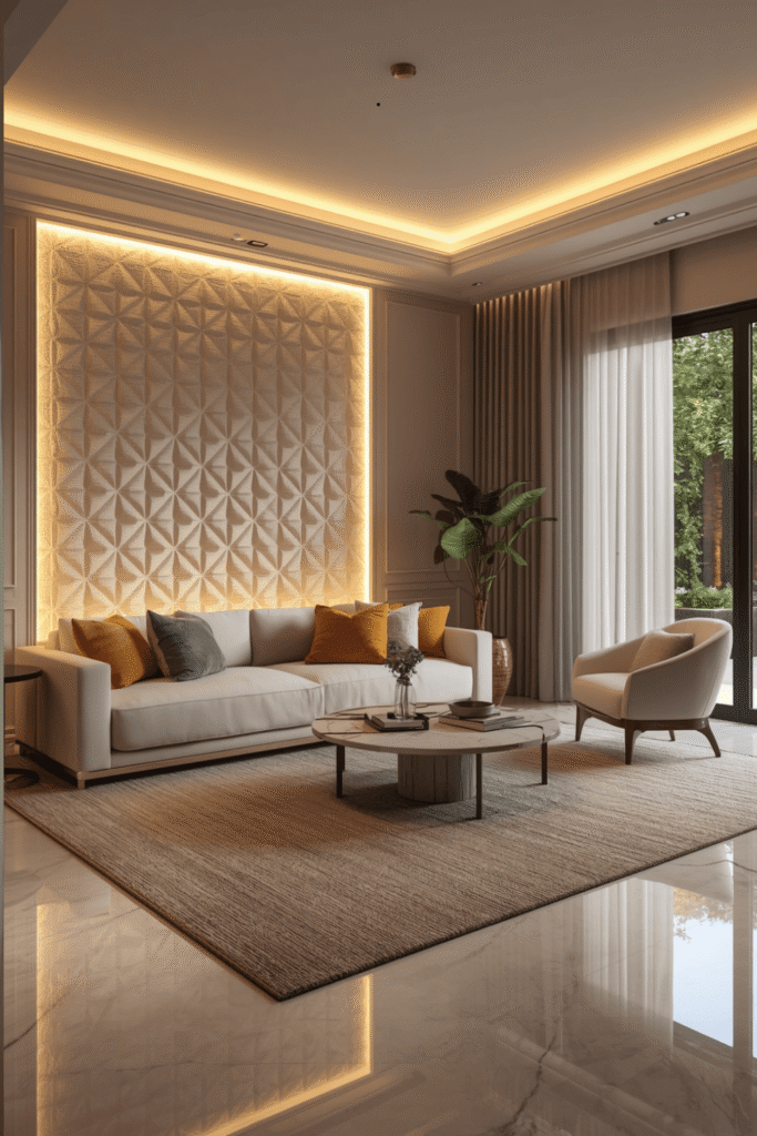 3. Living Room Scandinavian Interior Design