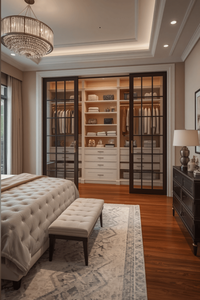 3. Modern Walk In Closet