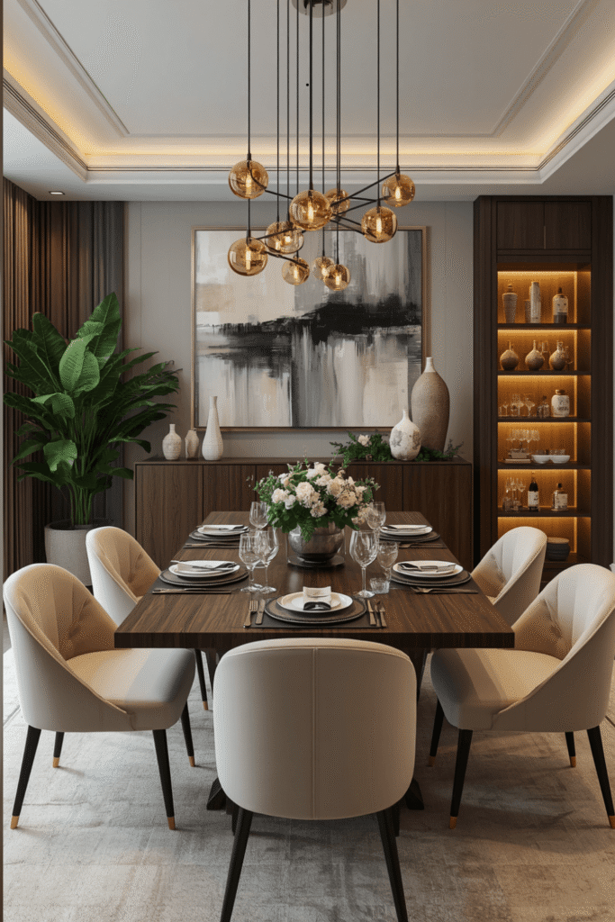 4. Formal Dining Table Ideas