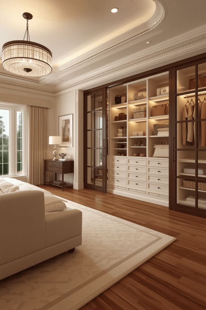 4. Luxury Walk In Closet Details
