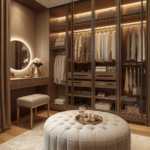 5. Elegant Walk In Closet Touches
