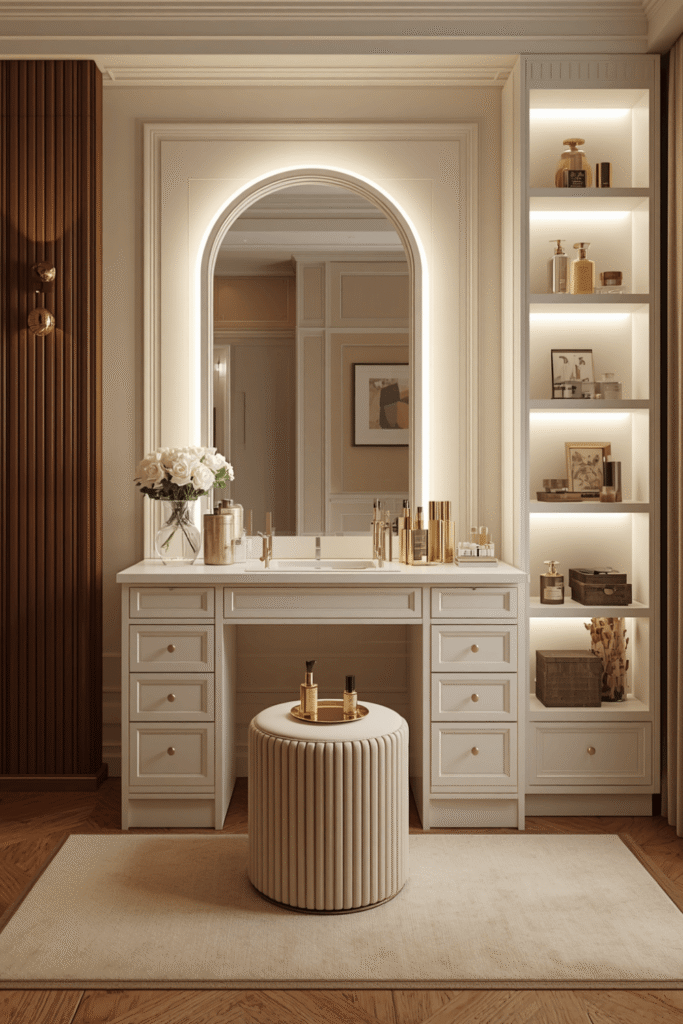 6. Glam Makeup Vanity