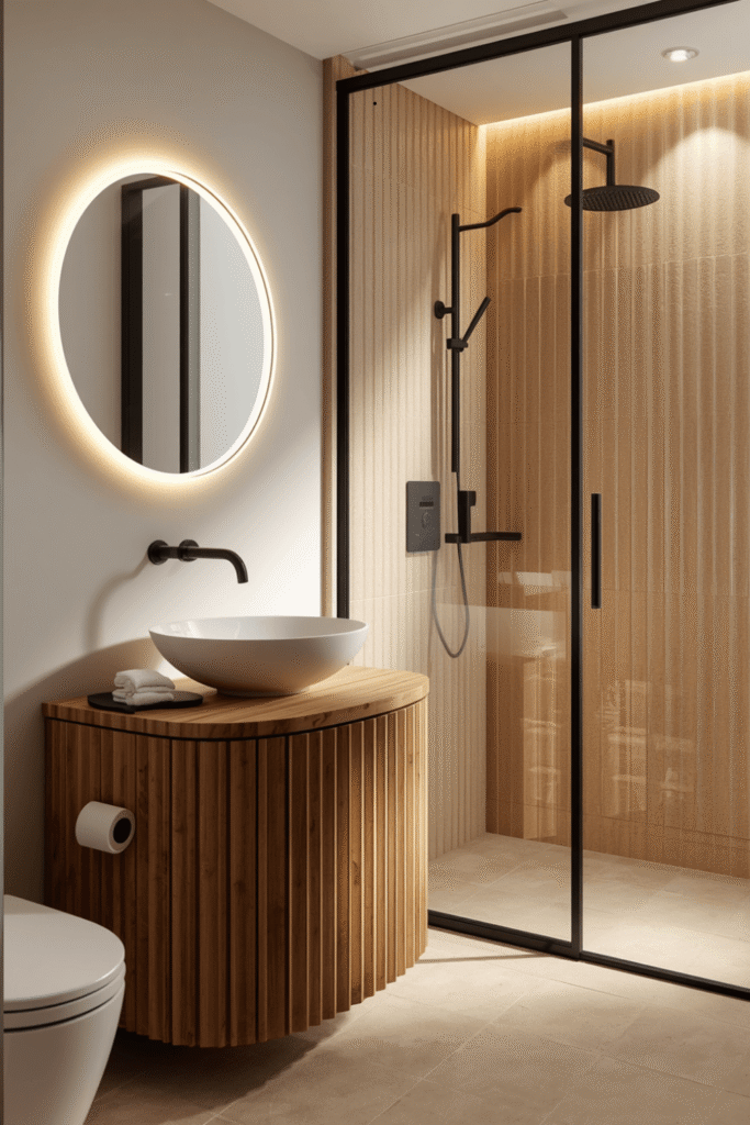 7. Black and White Bathroom Ideas