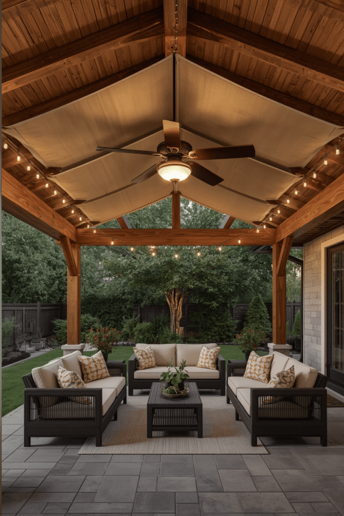 8. Covered Patio Ideas for Year-Round Use