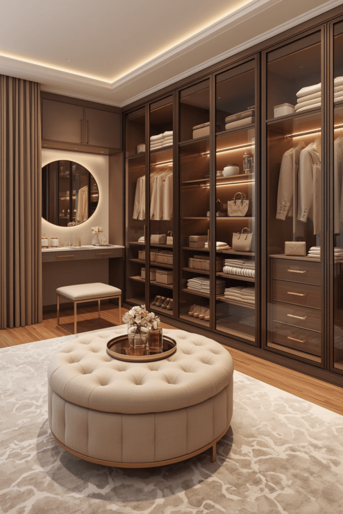 8. Walk In Closet Shelving Layout