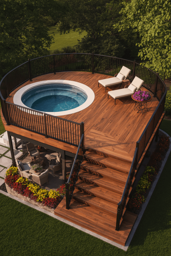 Pool Patio Ideas for Lounging, Not Just Walking Through