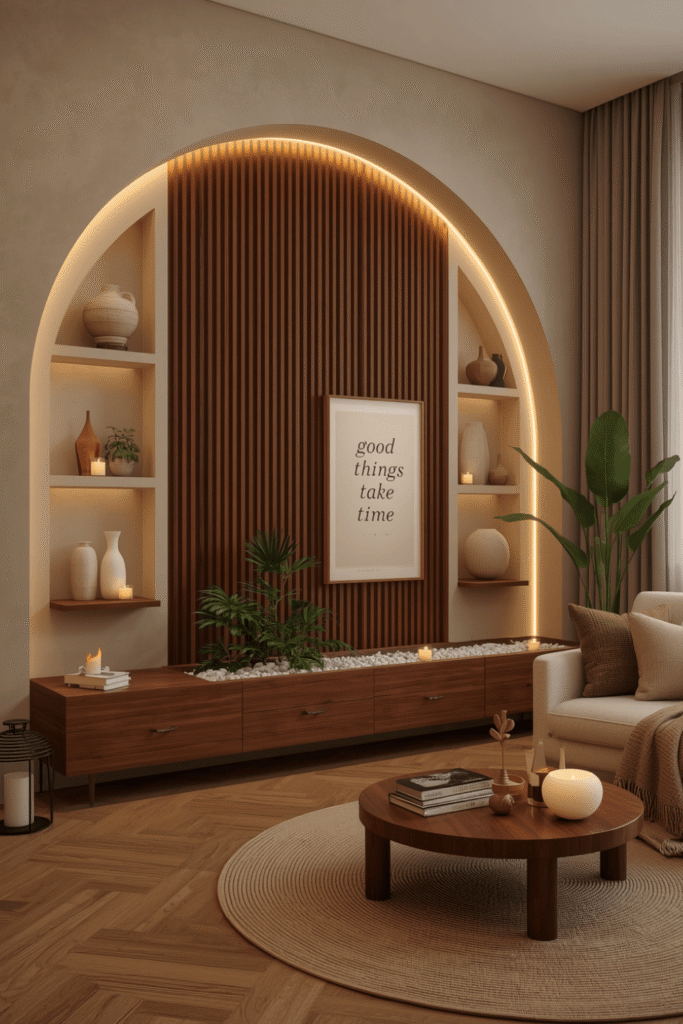 2. LED Accent Wall Ideas for Instant Ambience