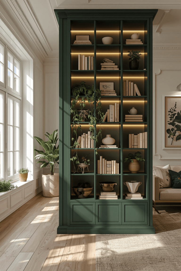 Choosing the Right Shade Green Room Divider Ideas