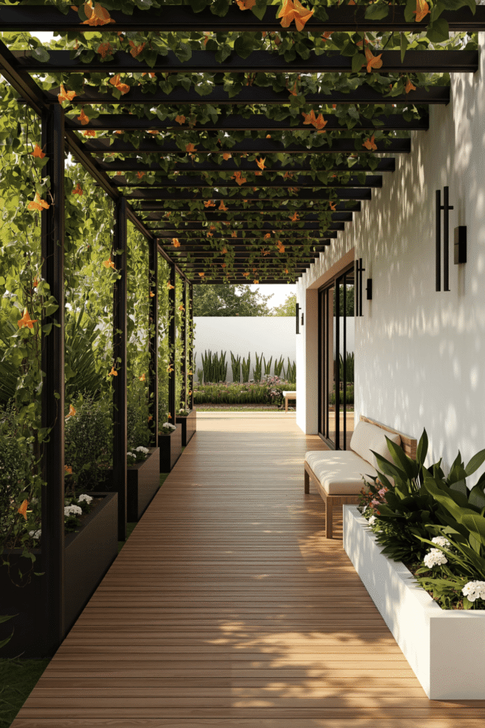 Garden Walkway Ideas to Pair With Your Pergola