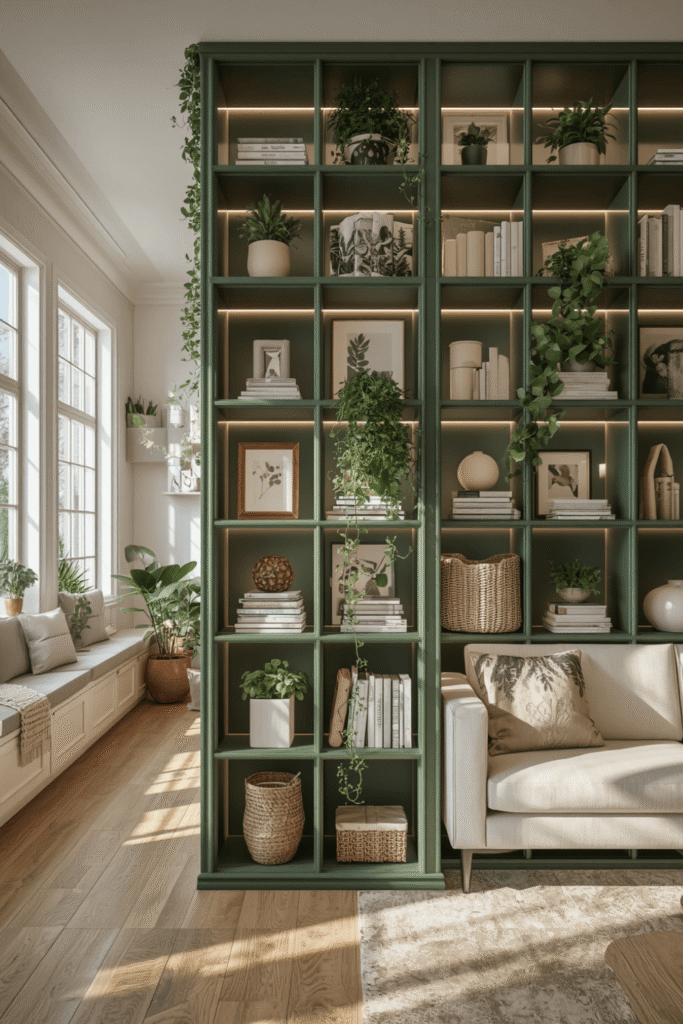 Why a Bookshelf Beats a Regular Wall Divider