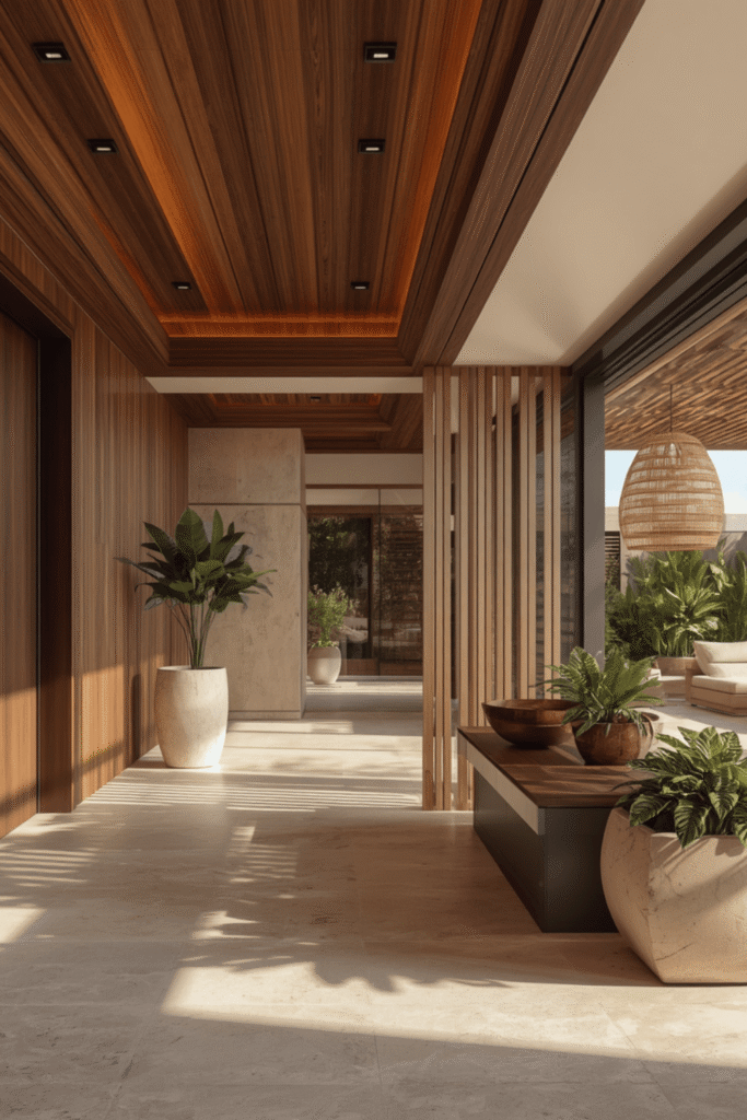 Wood Paneling Ideas Beyond the Ceiling