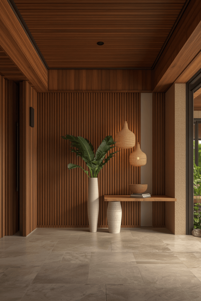 Wooden Entryway Ideas as Your Foundation