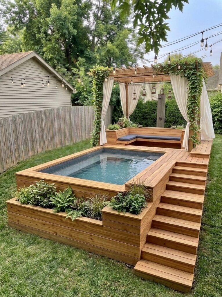10. Pergola Pool