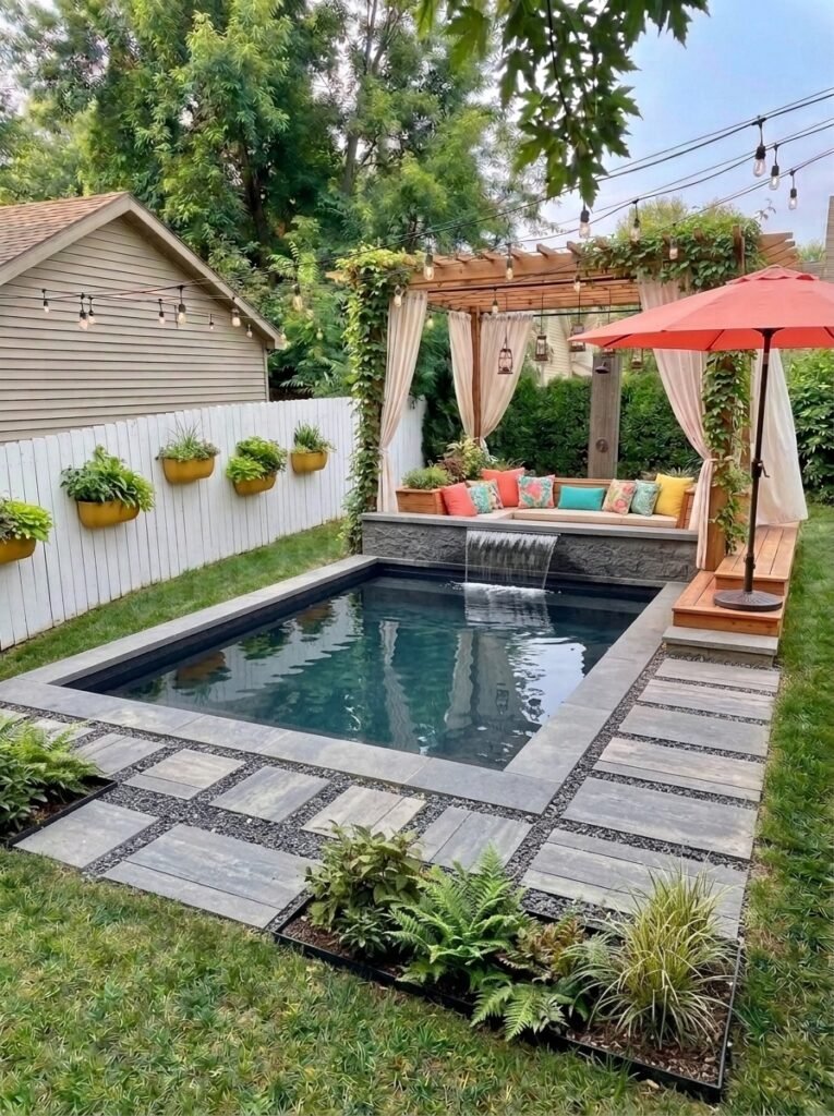 12. A Modern-Style Pool With a Twist