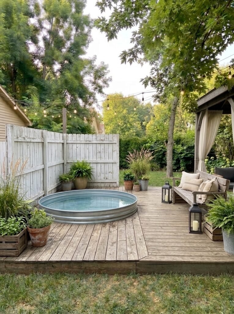 20. Farmhouse Style Pool
