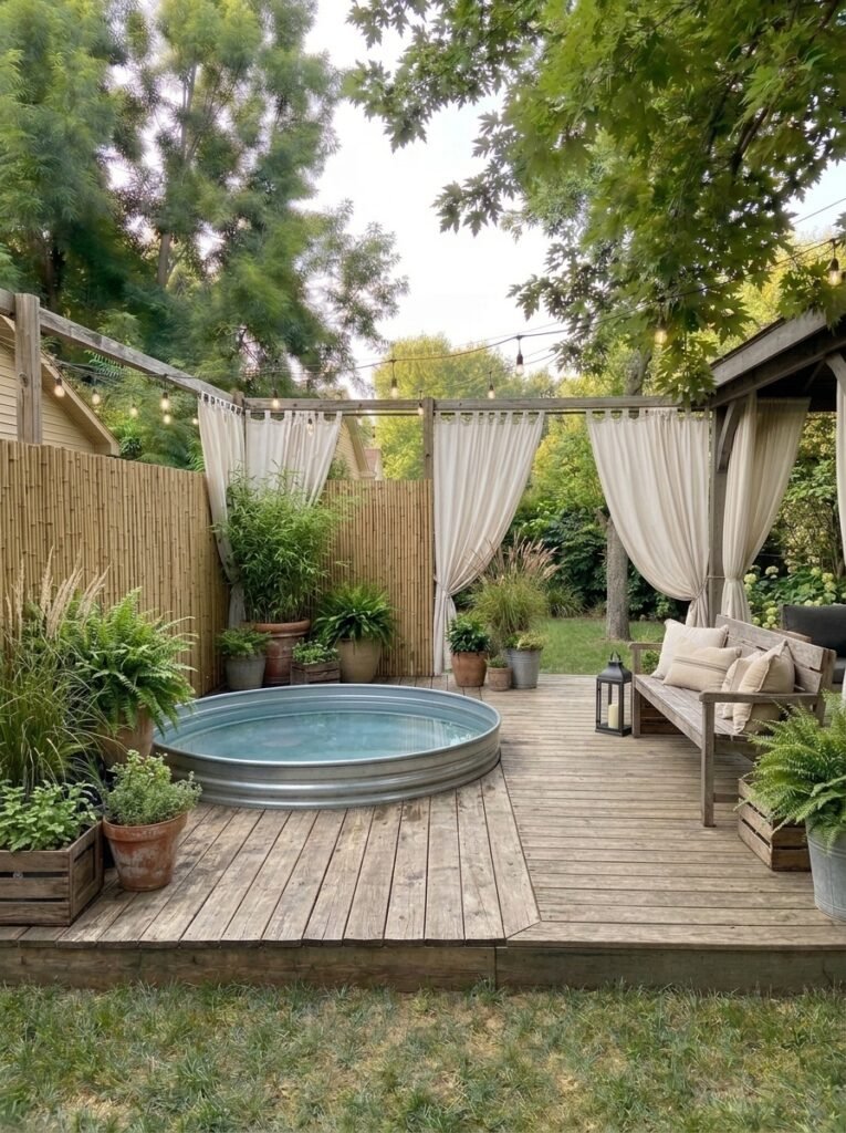 21. Private Pool Area