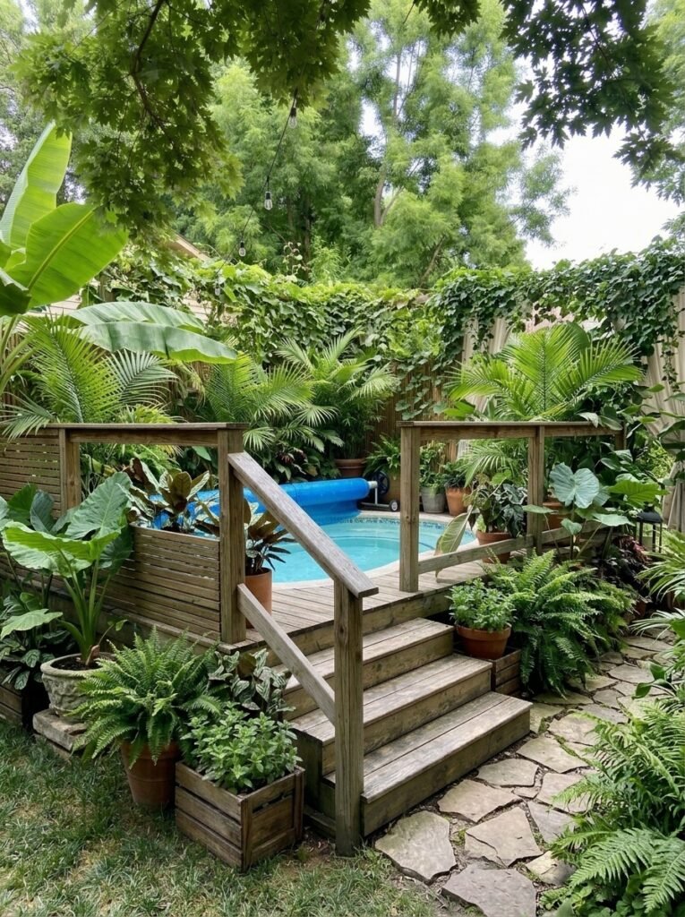 25. Tropical Garden Pool
