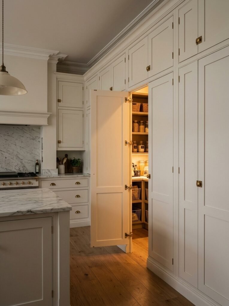 5. Soft Neutral Pantry Glow