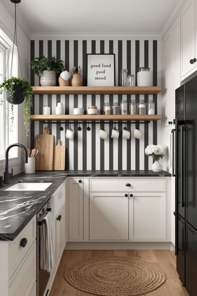 Black Kitchen Hardware to Tie Everything Together