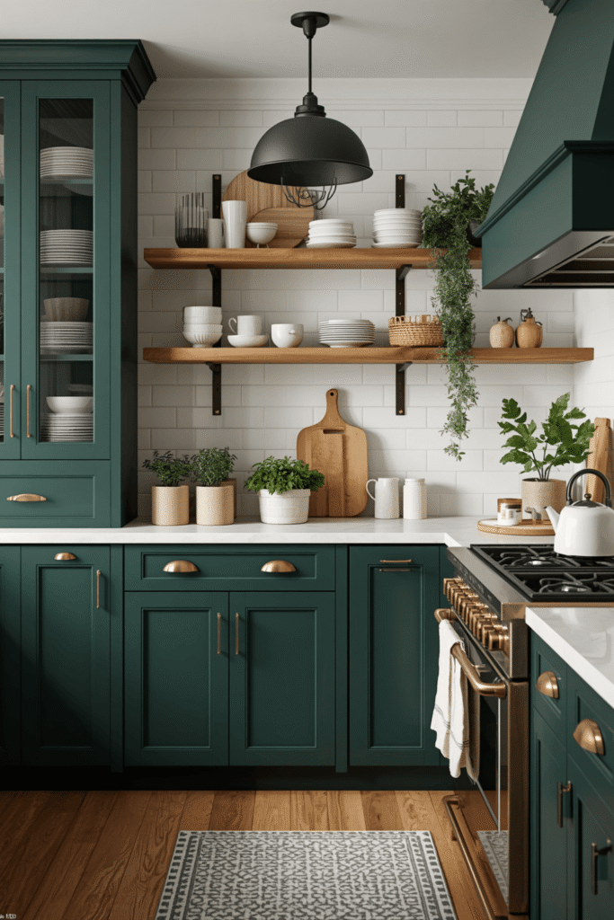 Sage Green Kitchen for a Softer, Calming Feel