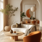 What Defines an Organic Modern Living Room